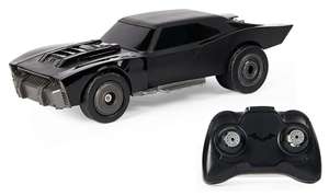 Coche TELEDIRIGIDO BATMÓVIL - PELÍCULA The Batman - Coche RC Batman Escala 1:20-2,4GHZ Distancia 30 m