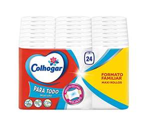 Colhogar Paratodo Maxirolls 6x4 - Papel de Cocina Multiusos y Absorbente - 24 Rollos (CR)