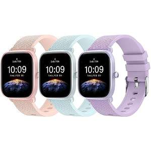 Correa compatible con Correa Amazfit Bip 3/Bip 3pro/GTS 2 Mini/4 Mini/GTS 2 2e 3 4 42mm/Correas Amazfit Bip S/Bip S Lite/Bip Lite/Bip U pro