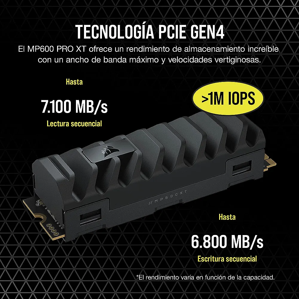 Corsair MP600 PRO XT 2TB Gen4 PCIe 