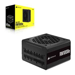 Corsair RM1000e (2023) Fuente de Alimentación ATX Totalmente Modular de Bajo Ruido-Compatible con ATX 3.0 y PCIe 5.0-Eficiencia 80 Plus Gold