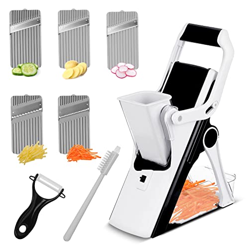 Cortadora de verduras con mandolina