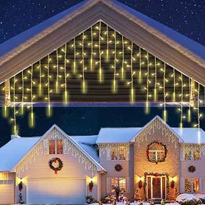 Cortina Luces Navidad 12M