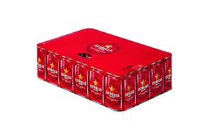 Damm - Cerveza Estrella Damm, Caja de 24 Latas 33cl | Cerveza Lager Mediterránea, Receta Original 1876, 100% Ingredientes Naturales