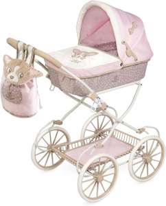 DE CUEVAS TOYS- COCHE MUÑECA PLEGABLE DIDI 81X42X80 CM MOCHILA INCLUIDA, Multicolor, 814280 cm (1)