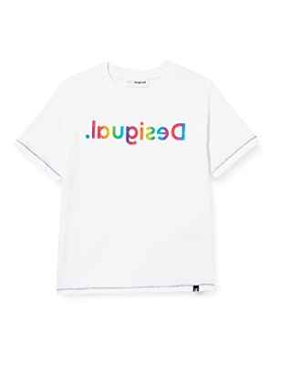 Desigual TS_Banana Camiseta, Blanco, 11-12 Años para Niños