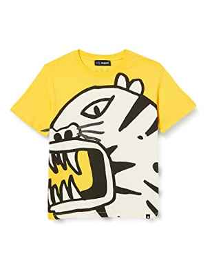 Desigual Ts_milagrosa, Camiseta Niños, Amarillo, 13-14 Años