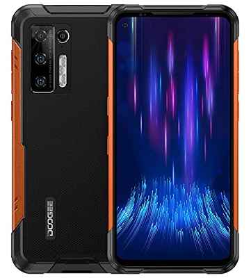 DOOGEE S97 Pro Smartphone Resistente con Telémetro Láser, Helio G95 8GB+128GB,Teléfono Móviles Antigolpes Android 11,Batería 8500mAh,IP68 Impermeable,Cámara Cuatro 48MP,Carga Inalámbrica NFC Rojo