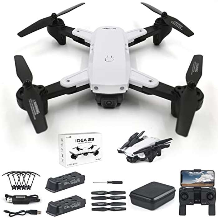 Drone Profesional con Cámara 1080P GPS, Quadcopter RC 5GHz FPV WIFI