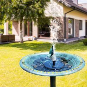 E-More Fuente Bomba Solar 1.4W de 4 boquillas