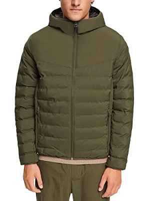 edc by Esprit 992CC2G301 Chaqueta, 356/DARK Khaki 2, M para Hombre