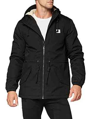 Element Wolfeboro Stark - Chaqueta resistente al agua para Hombre Chaqueta Parka, Hombre, Flint Black, M