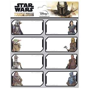 Etiquetas adhesivas Star Wars The Mandalorian ( Cantidad mínima: 2 )