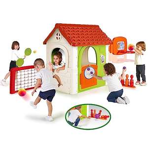 FEBER- Multi-Activity House 6in1, Casa Infantil
