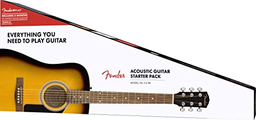 Fender Paquete de guitarra acústica