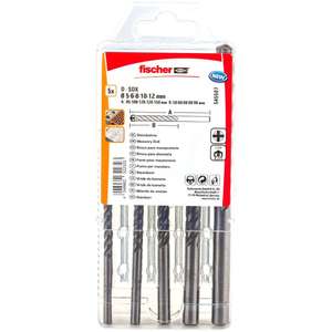 Fischer - Brocas Quatrium D-SDX 5-12mm 5 unidades