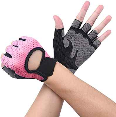 flintronic Guantes de Fitness, 1 Par Guantes Gimnasio, para Entrenamiento Cruzado, Levantamiento de Pesas, Fitness, Kettlebells, Guantes de Entrenamiento Hombres Mujeres