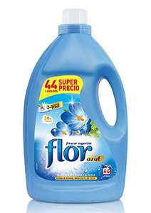 Flor - Suavizante para la ropa, aroma azul - 44 dosis