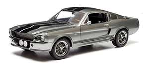 Ford Mustang Shelby - GT 500 Custom - Eleanor - Escala 1/24 - Metal Gris/Negro.