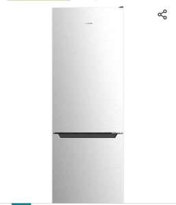 Frigorífico Combi 2 Puertas Bolero CoolMarket Combi 322 Inox E. 322 L, Altura 185 y 60 cm de Ancho, Bajo Consumo