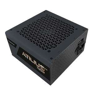 Fuente de Alimentación ATX Black 750W 85% Eficiencia y Ventilador Ultra Silencioso de 120 mm,