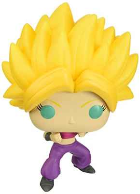 Funko- Pop Animation Dragon Ball S4-Super Saiyan Caulifla SS Figura coleccionable, Multicolor (47686)