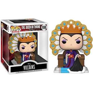 Funko POP! Deluxe: Disney Villains-Evil Reina On Throne Collectible Toy