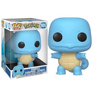 Funko Pop! Games: Pokemon - 10" Squirtle - Figura de Vinilo Coleccionable - Idea de Regalo- Mercancia Oficial - Juguetes para Niños