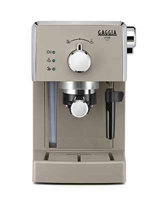 Gaggia Viva Chic Cappuccino - Cafetera Espresso Manual - Para café molido y monodosis - Modelo n. RI8433/14