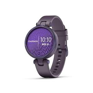 Garmin Lily Sport, Reloj Inteligente con Bisel de Aluminio de Calidad para Mujer, Lila