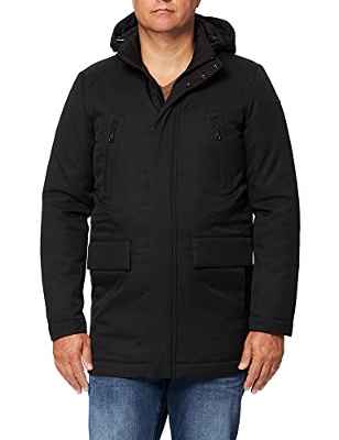 Geox M ARRALL Hombre Chaquetas, Negro (Black), 48