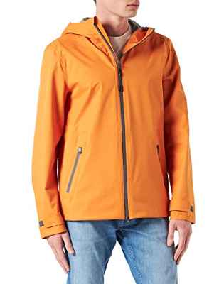 Geox M Calgary Chaqueta, Naranja (Exuberance), 48 para Hombre