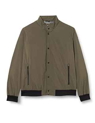 Geox M Mooner Chaqueta, Verde (Oscuro2), 50 para Hombre