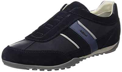 Geox U Wells A, Zapatillas Hombre, Azul (Navy), 42 EU