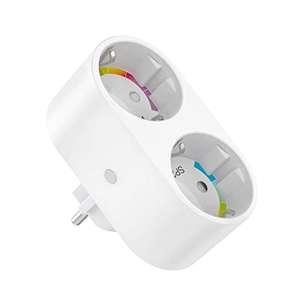 GHome Smart Enchufe inteligente wifi, enchufe Alexa, enchufe 2 en 1