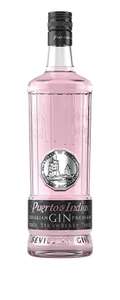 Gin Puerto de Indias - Gin Premium Strawberry - Ginebra Rosa Premium - Ginebra de fresa - 1 Litro