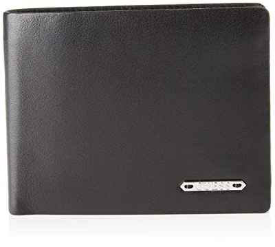 GUESS Tyler Billfold W/s Flap W/CP, Cartera. para Hombre, Negro (Black), 2, 5x9, 6x12, 2 Centimeters (W x H x L)