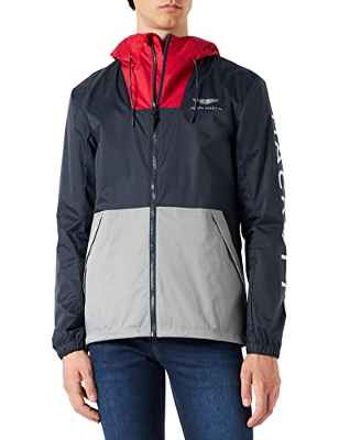 Hackett London Amr Logo Windbreaker, Chaqueta Hombre, Multicolore) (0aa, M
