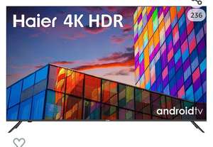 Haier Direct LED 4K H65K702UG - 65", Smart TV, HDR 10, Dolby Audio, Android 11, Smart Remote Control, Google Assistant