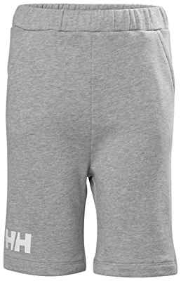 Helly Hansen Jr HH Logo Pantalones Cortos Cargo, Unisex niños, 949 Grey Melange, 16 Years