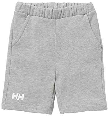 Helly Hansen K HH Logo Pantalones Cortos Cargo, Unisex niños, 949 Grey Melange, 3 Years