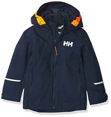 Helly Hansen K Shelter 2.0 - Chaqueta para niños de 7 años, color armada