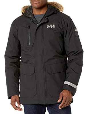 Helly Hansen Svalbard Parka, Chaqueta para Hombre, Negro, XX-Large (Tamaño del Fabricante:2XL)