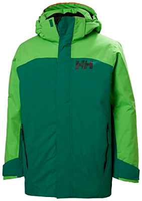 Helly Hansen W Verglas Warm Legging, Chaqueta De Pluma Para Acampada Y Marcha Niño Unisex Youth, Verde (Green), 14