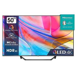 Hisense 50A7KQ QLED Smart TV, 50" 60Hz VRR, Dolby Vision, Bluetooth Alexa Built-in (2023)