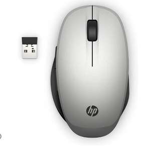 HP Ratón de Modo Dual para PC 300 inalámbrico y Bluetooth, 2 Botones preprogramados