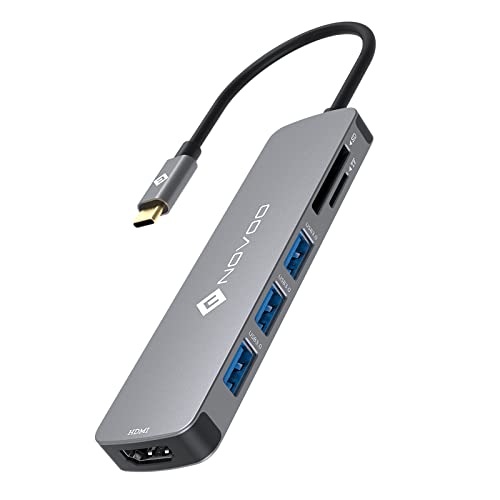 Hub USB C 3 x USB 3.0 y HDMI
