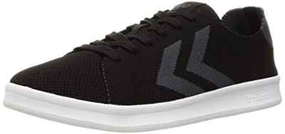 Hummel BUSAN Knit, Zapatillas Unisex Adulto, Black, 38 EU