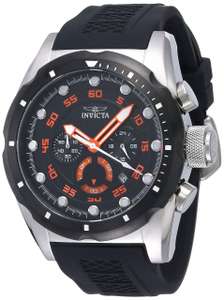 Invicta Speedway, Reloj de Cuarzo para Hombre de Acero Inoxidable, 50 mm