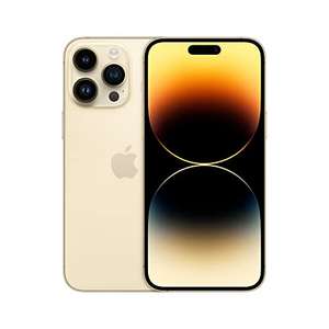 iPhone 14 Pro Max - Pantalla Super Retina XDR OLED 6,7", Chip A16 Bionic, 6GB RAM, 512GB ROM, Color Oro